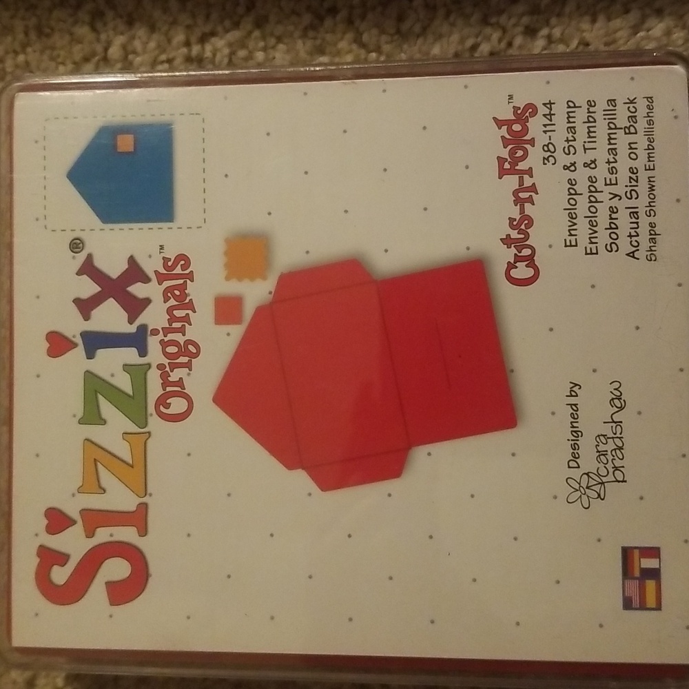 Sizzix Originals Envelope & Stamp die.